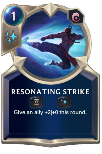 Resonating Strike Card