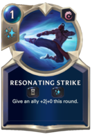 Resonating Strike Card