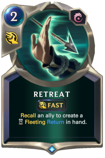 Retreat Card