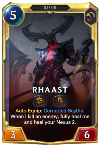 Rhaast Card