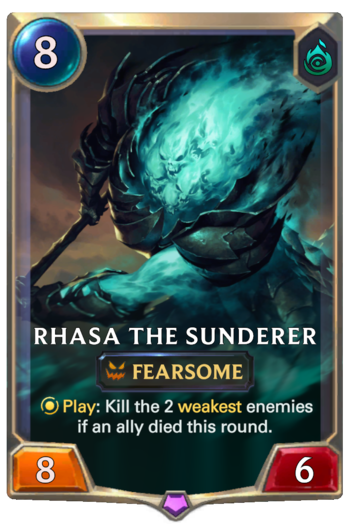 Rhasa the Sunderer Card