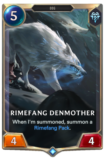 Rimefang Denmother Card