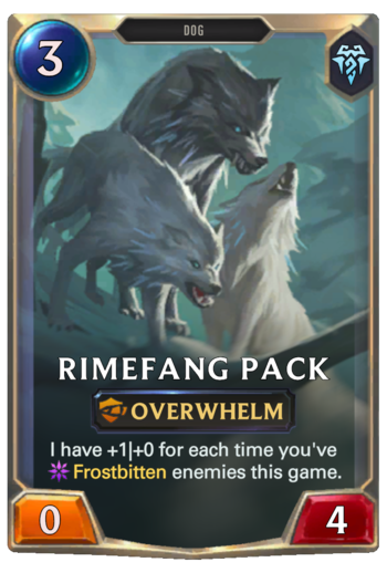 Rimefang Pack Card