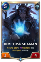 Rimetusk Shaman Card