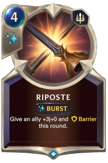 Riposte Card