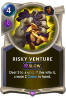 Risky Venture Card