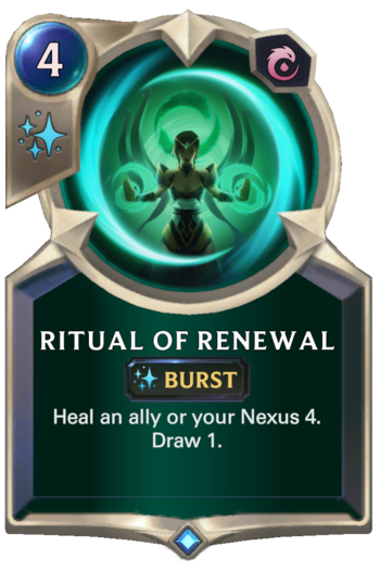 Ritual of Renewal Card
