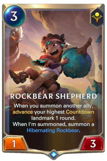 Rockbear Shepherd Card