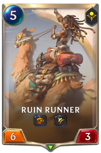 Ruin Runner Card