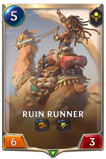Ruin Runner :: Legends of Runeterra Card :: RuneterraFire