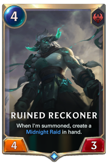 Ruined Reckoner Card