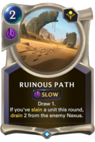 Ruinous Path Card