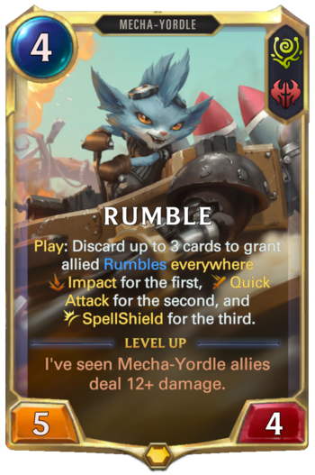 Rumble Card