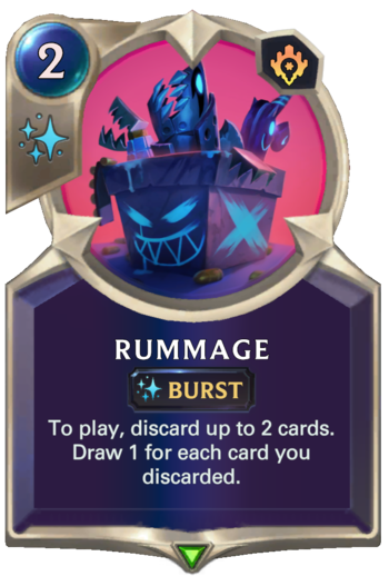 Rummage Card