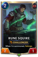 Rune Squire Card