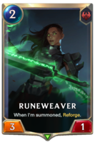 Runeweaver Card