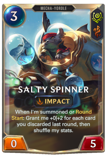 Salty Spinner Card