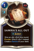 Samira's All Out Card