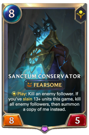 Sanctum Conservator Card