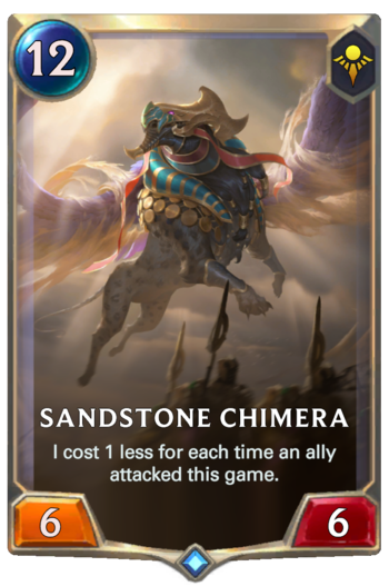 Sandstone Chimera Card