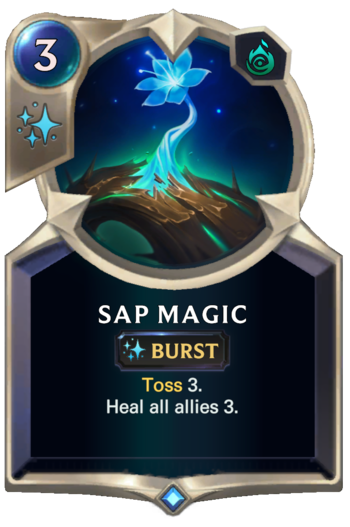 Sap Magic Card