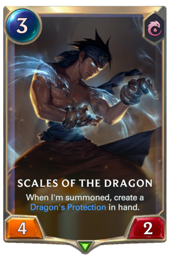 Scales of the Dragon Card