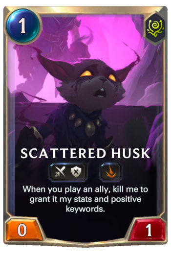 Scattered Husk Card
