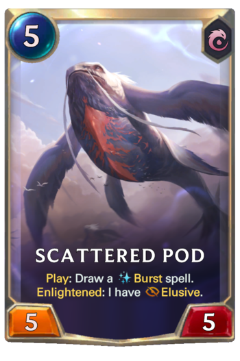 Scattered Pod Card