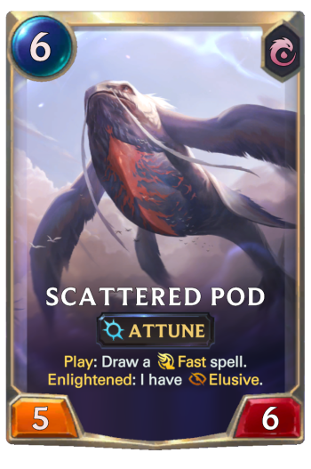 Scattered Pod Card