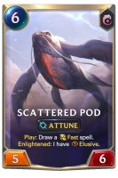 Scattered Pod Card