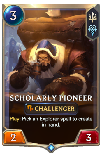 Scholarly Pioneer Card