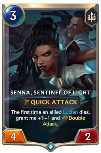 Senna, Sentinel of Light Card