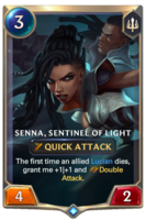 Senna, Sentinel of Light Card