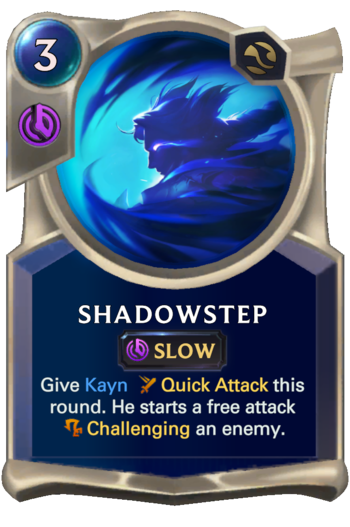 Shadowstep Card