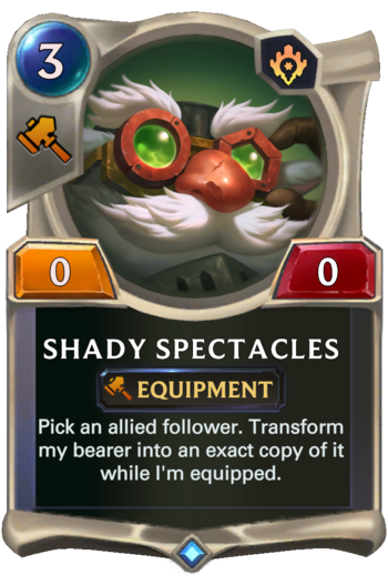 Shady Spectacles Card