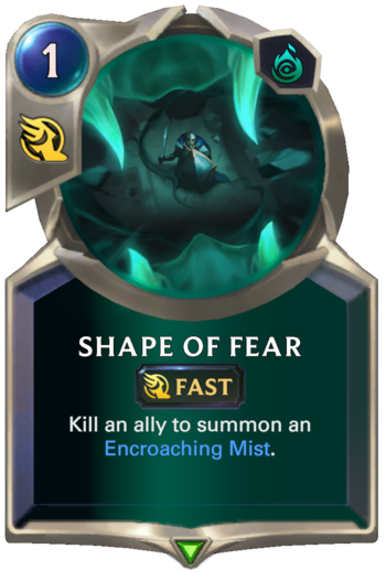 Shape of Fear Card