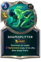Shapesplitter Card