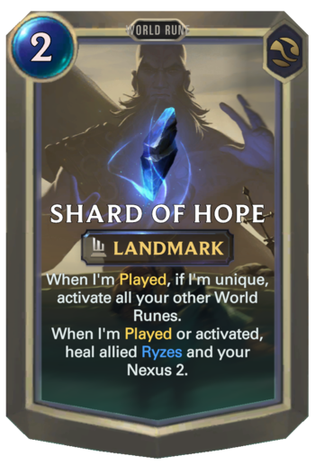 Shard of Hope Card