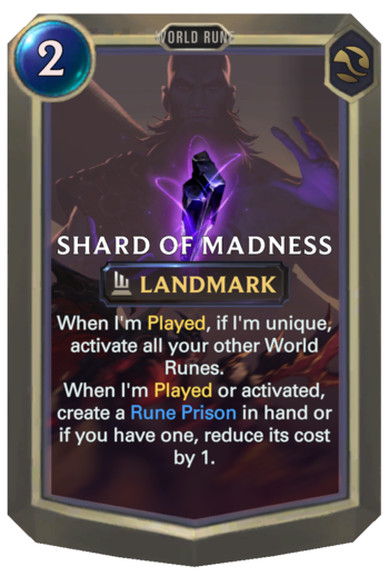 Shard of Madness Card