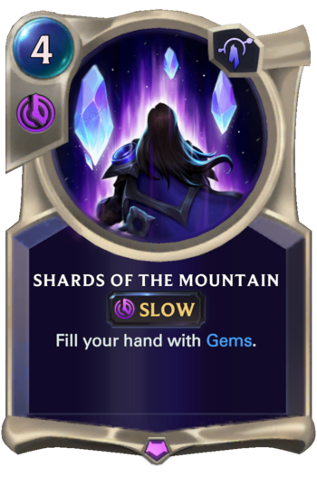 Shards of the Mountain Card