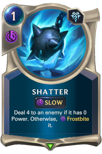 Shatter Card