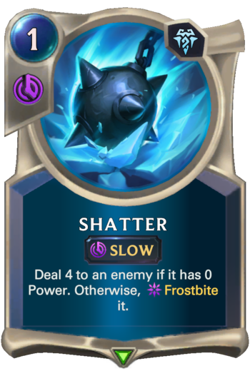 Shatter Card