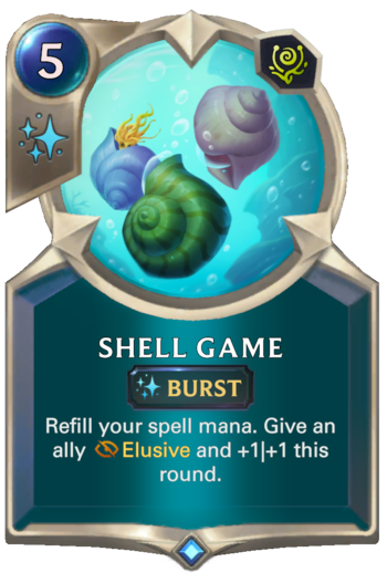 Shell Game Card