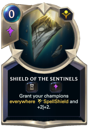 Shield of the Sentinels Card