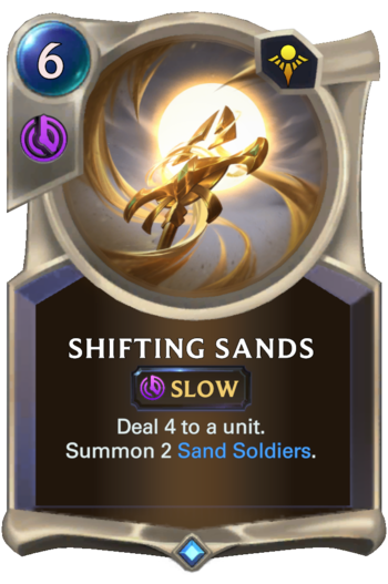 Shifting Sands Card