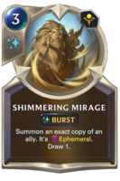Shimmering Mirage Card