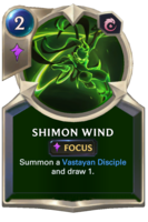 Shimon Wind Card