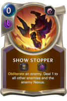 Show Stopper Card