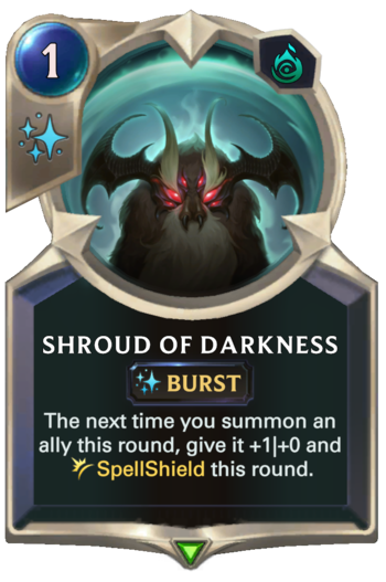 Shroud of Darkness Card