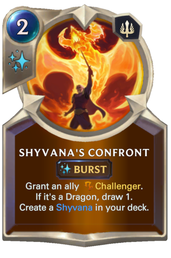 Shyvana's Confront Card